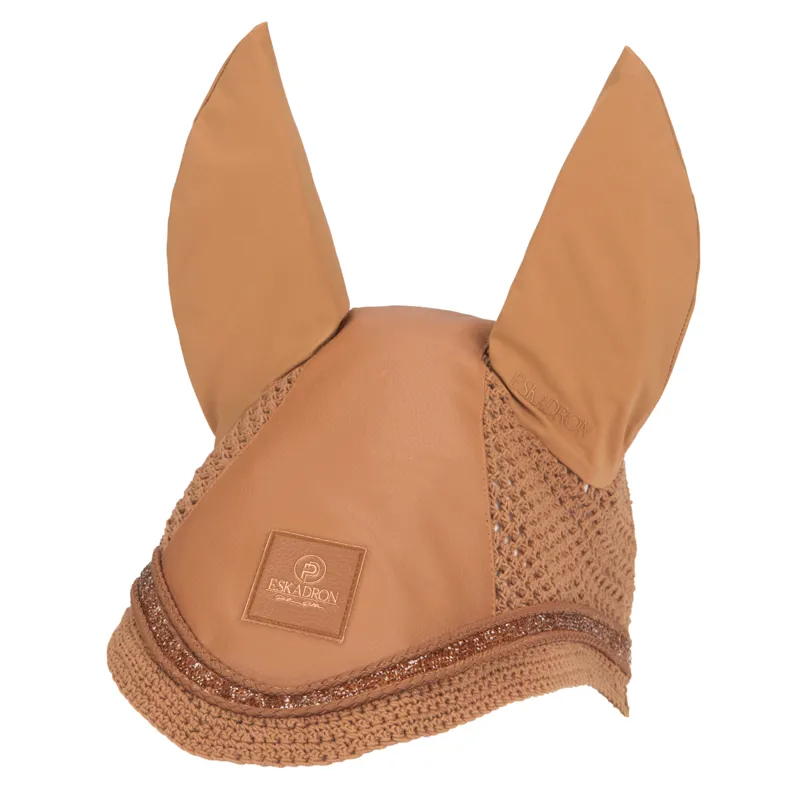 Eskadron Faux Leather Fly Hood Platinum SS23 - Cognac